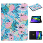 Flower Pattern Flip Leather Smart Tablet Case, For iPad 10th Gen 10.9 2022