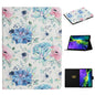 Flower Pattern Flip Leather Smart Tablet Case, For iPad 10th Gen 10.9 2022
