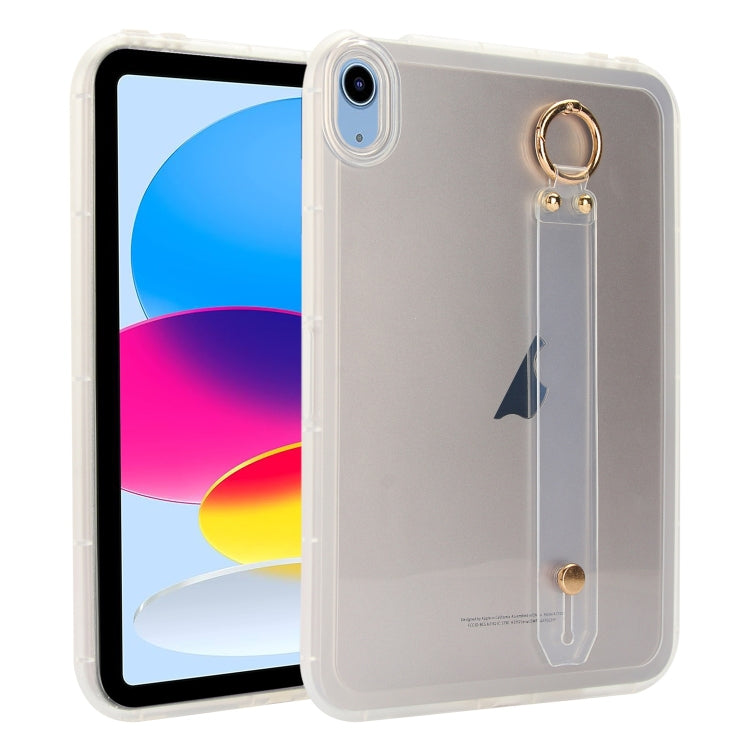 Wristband Holder PC Hybrid TPU Soft Tablet Case, For iPad 10th Gen 10.9 2022, For iPad Air 11 2024 / Air 11 2025, For iPad Air 13 2024 / Air 13 2025, For iPad mini 6 / mini 2024, For iPad Pro 13 2024, For iPad Pro 11 2024�������������������������������...
