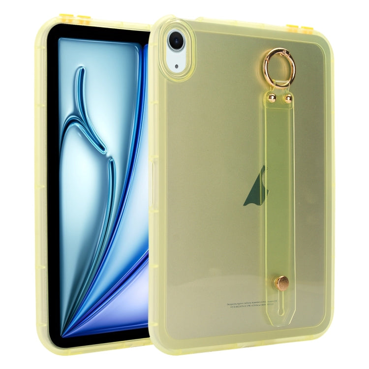 Wristband Holder PC Hybrid TPU Soft Tablet Case, For iPad 10th Gen 10.9 2022, For iPad Air 11 2024 / Air 11 2025, For iPad Air 13 2024 / Air 13 2025, For iPad mini 6 / mini 2024, For iPad Pro 13 2024, For iPad Pro 11 2024�������������������������������...