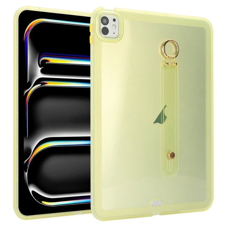 Wristband Holder PC Hybrid TPU Soft Tablet Case, For iPad 10th Gen 10.9 2022, For iPad Air 11 2024 / Air 11 2025, For iPad Air 13 2024 / Air 13 2025, For iPad mini 6 / mini 2024, For iPad Pro 13 2024, For iPad Pro 11 2024�������������������������������...