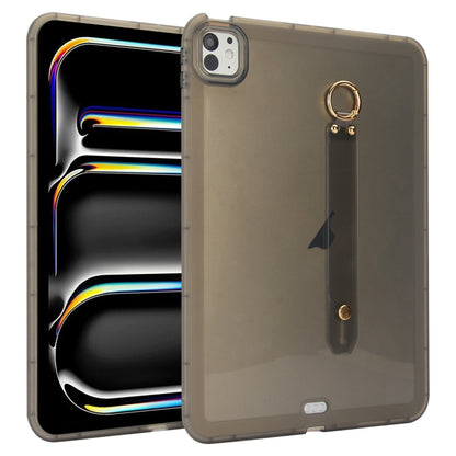 Wristband Holder PC Hybrid TPU Soft Tablet Case, For iPad 10th Gen 10.9 2022, For iPad Air 11 2024 / Air 11 2025, For iPad Air 13 2024 / Air 13 2025, For iPad mini 6 / mini 2024, For iPad Pro 13 2024, For iPad Pro 11 2024�������������������������������...