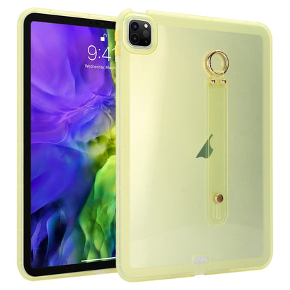 Wristband Holder PC Hybrid TPU Soft Tablet Case, For iPad 10th Gen 10.9 2022, For iPad Air 11 2024 / Air 11 2025, For iPad Air 13 2024 / Air 13 2025, For iPad mini 6 / mini 2024, For iPad Pro 13 2024, For iPad Pro 11 2024�������������������������������...