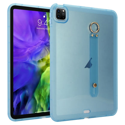 Wristband Holder PC Hybrid TPU Soft Tablet Case, For iPad 10th Gen 10.9 2022, For iPad Air 11 2024 / Air 11 2025, For iPad Air 13 2024 / Air 13 2025, For iPad mini 6 / mini 2024, For iPad Pro 13 2024, For iPad Pro 11 2024�������������������������������...