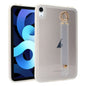 Wristband Holder PC Hybrid TPU Soft Tablet Case, For iPad Air 5 / Air 4 / Pro 11 2018, For iPad 10.2 2021 / 2020 / 2019, For iPad mini 5 / 4, For iPad Air 3 10.5 2019, For iPad Air 2 / 9.7 2017 / 2018