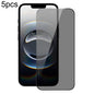 5pcs DUX DUCIS 0.33mm 9H High Aluminum Anti-spy HD Tempered Glass Film, For iPhone 16 Pro Max, For iPhone 16 Pro, For iPhone 16 Plus, For iPhone 16, iPhone 16e
