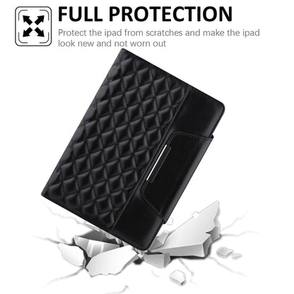 Diamond Pattern Hardware Buckle Smart Leather Tablet Case, For iPad mini 6 / mini 2024