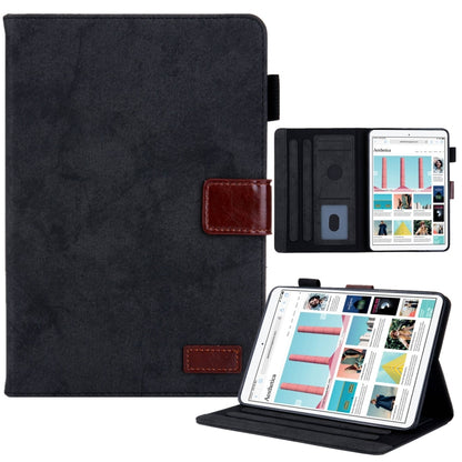 Fabric Contrast Color Smart Leather Tablet Case, For iPad mini 6 / mini 2024