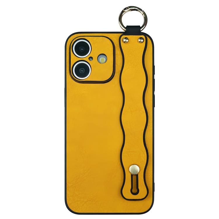 Wavy Wristband Bracket TPU Phone Case, For iPhone 16 Pro Max, For iPhone 16 Pro, For iPhone 16 Plus, For iPhone 16, For iPhone 15 Pro Max, For iPhone 15 Pro
