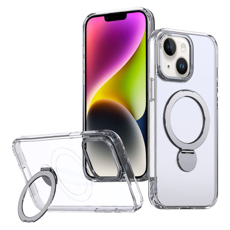 Wing Series Gen2 MagSafe Metal Ring Holder Phone Case, For iPhone 15 Pro, For iPhone 15 Plus, For iPhone 15, For iPhone 14 Plus, For iPhone 14