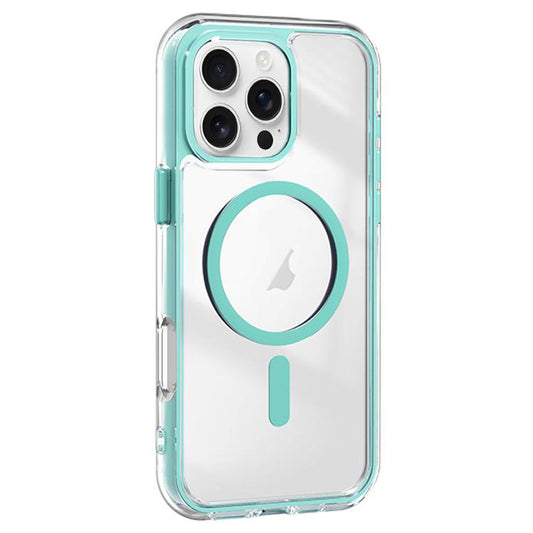 Acrylic Hybrid TPU Airbag Shockproof MagSafe Phone Case, For iPhone 16 Pro Max, For iPhone 16 Pro, For iPhone 16 Plus, For iPhone 16, For iPhone 15 Pro Max, For iPhone 15 Pro