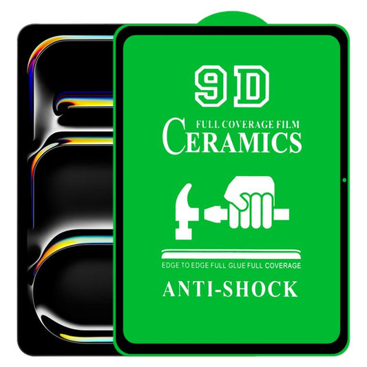 9D Full Screen Full Glue Ceramic Film, For iPad Pro 11 2024 / Air 11 2024