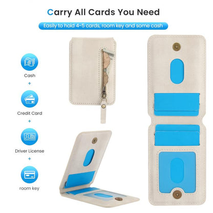 Zipper Wallet Split MagSafe Leather Back Phone Case, For iPhone 16e, For iPhone 16 Pro Max, For iPhone 16 Pro, For iPhone 16 Plus, For iPhone 16, For iPhone 15 Pro Max