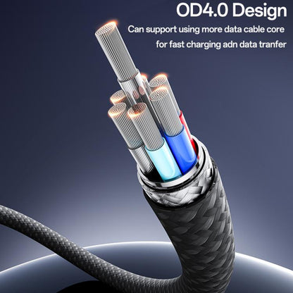 Yesido CA178 Portable Strip PD27W Type-C to 8 Pin Zinc Alloy Data Cable, Length: 20cm, Type-C to 8 Pin