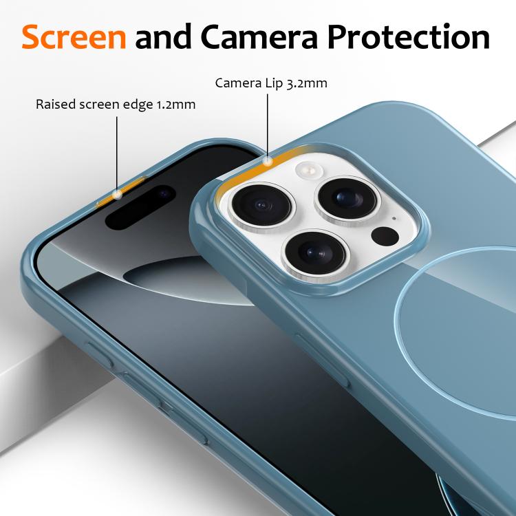 Glossy TPU Shockproof MagSafe Phone Case with Lanyard, For iPhone 13 Pro, For iPhone 13