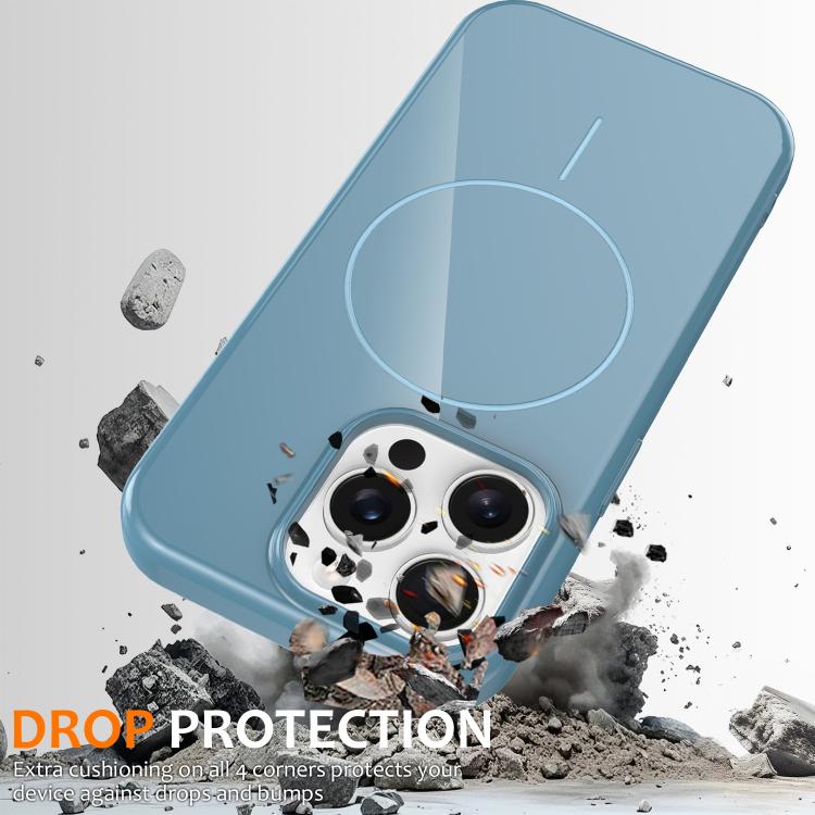 Glossy TPU Shockproof MagSafe Phone Case with Lanyard, For iPhone 13 Pro, For iPhone 13