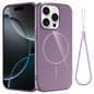 Glossy TPU Shockproof MagSafe Phone Case with Lanyard, For iPhone 13 Pro, For iPhone 13