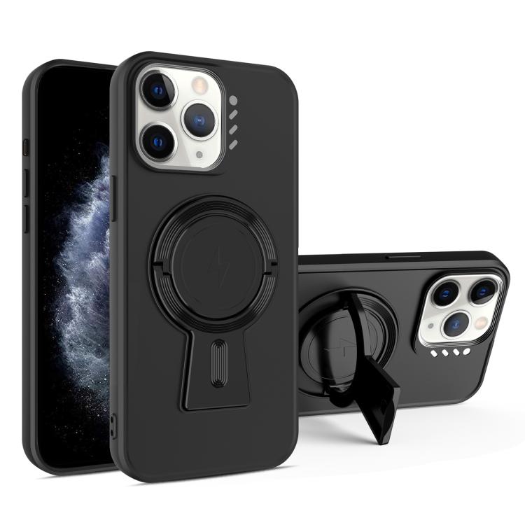 Y-shape Holder MagSafe Rugged Shockproof Phone Case, For iPhone 12 Pro Max, For iPhone 12 Pro, For iPhone 11 Pro Max, For iPhone 11