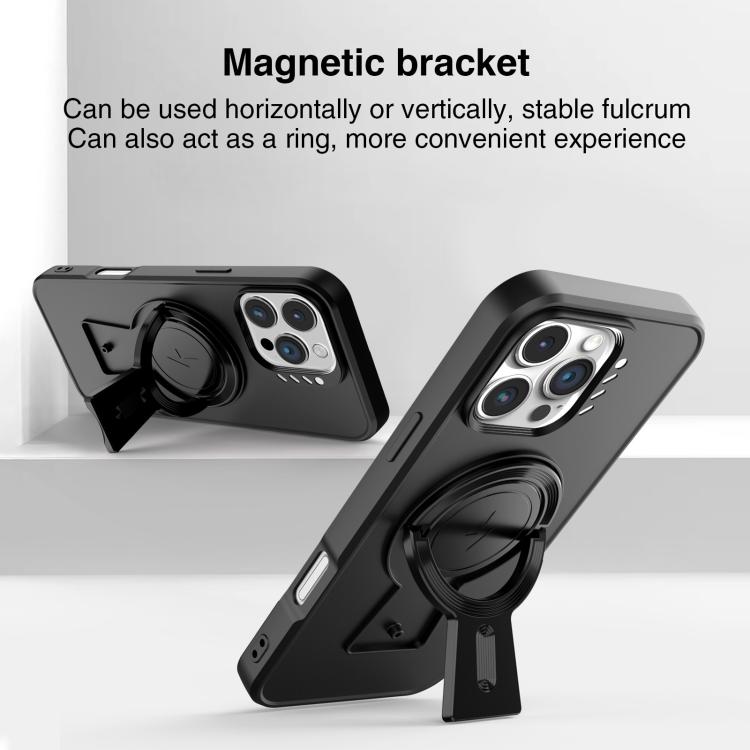 Y-shape Holder MagSafe Rugged Shockproof Phone Case, For iPhone 12 Pro Max, For iPhone 12 Pro, For iPhone 11 Pro Max, For iPhone 11