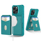 2-in-1 Magnetic Wallet MagSafe Leather Back Phone Case, For iPhone 11, For iPhone 11 Pro