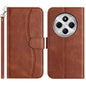 Dual-Folded S-shape Leather Phone Case, For Redmi Note 14 Pro 4G, For Redmi Note 14 4G 163.25mm, For Redmi Note 14 5G, For Redmi 14R 5G, For Redmi Note 14 Pro 5G, For Redmi 14C 4G, For Redmi A3 / Poco C61, For Redmi Note 13 Pro 5G