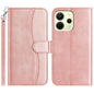 Dual-Folded S-shape Leather Phone Case, For Redmi Note 14 Pro 4G, For Redmi Note 14 4G 163.25mm, For Redmi Note 14 5G, For Redmi 14R 5G, For Redmi Note 14 Pro 5G, For Redmi 14C 4G, For Redmi A3 / Poco C61, For Redmi Note 13 Pro 5G