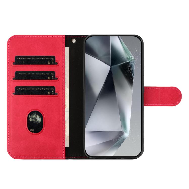 Dual-Folded S-shape Leather Phone Case, For Redmi Note 14 Pro 4G, For Redmi Note 14 4G 163.25mm, For Redmi Note 14 5G, For Redmi 14R 5G, For Redmi Note 14 Pro 5G, For Redmi 14C 4G, For Redmi A3 / Poco C61, For Redmi Note 13 Pro 5G