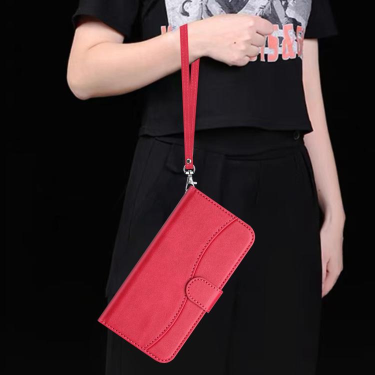 Dual-Folded S-shape Leather Phone Case, For Redmi Note 14 Pro 4G, For Redmi Note 14 4G 163.25mm, For Redmi Note 14 5G, For Redmi 14R 5G, For Redmi Note 14 Pro 5G, For Redmi 14C 4G, For Redmi A3 / Poco C61, For Redmi Note 13 Pro 5G