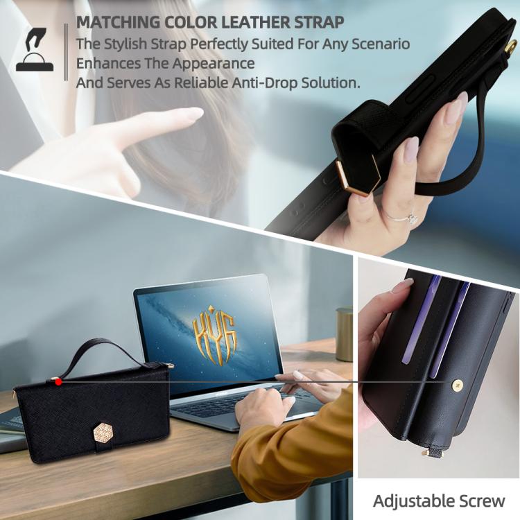 Crossbody Handle Cross Texture Leather Phone Case, For Redmi A5 4G 171.7mm, For Redmi Note 14S 4G, For Redmi 14C 4G