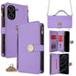 Crossbody Handle Cross Texture Leather Phone Case, For Redmi A5 4G 171.7mm, For Redmi Note 14S 4G, For Redmi 14C 4G
