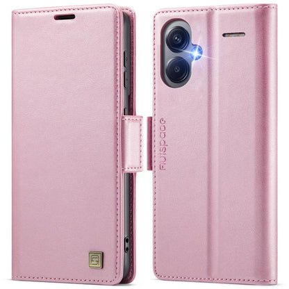 AutSpace A11 Side Buckle MagSafe Magnetic RFID Phone Leather Case, For Redmi 14C 5G, For Redmi Note 14 Pro 5G, For Redmi Note 13 Pro 5G, For Redmi 13C, For Redmi Note 13 5G, For Redmi Note 13 Pro+ 5G, For Redmi 11A / 12C