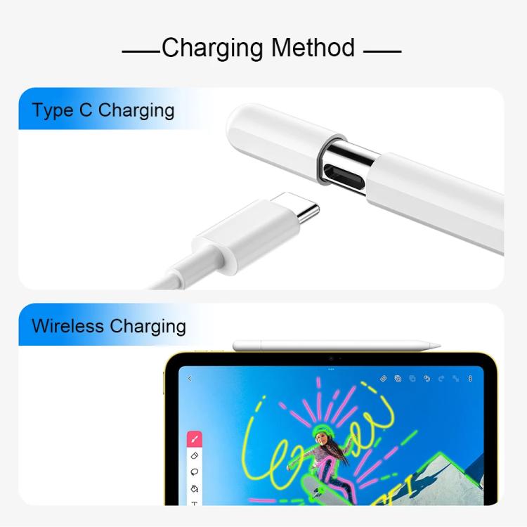 For iPad Series Type-C Magnetic Draw Out Stylus