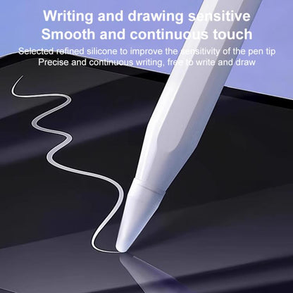 NC001 Extended Silent Non-Slip Silicone Stylus Pen Tip Cover, For Apple Pencil Series