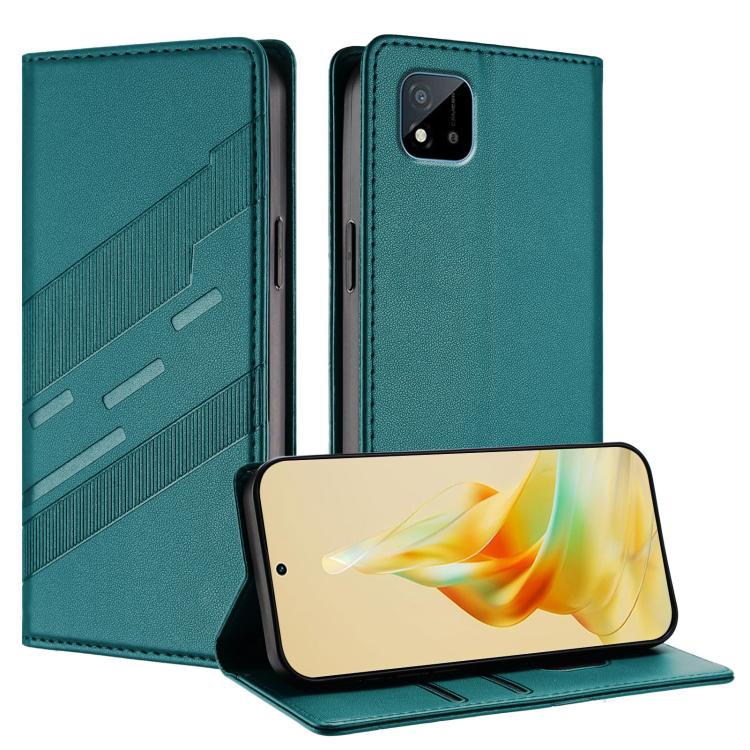 Embossed Multi-functional Wallet Retro Leather Phone Case, For Realme V11 5G, For Realme GT 5G, For Realme C20
