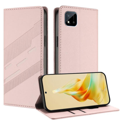 Embossed Multi-functional Wallet Retro Leather Phone Case, For Realme V11 5G, For Realme GT 5G, For Realme C20
