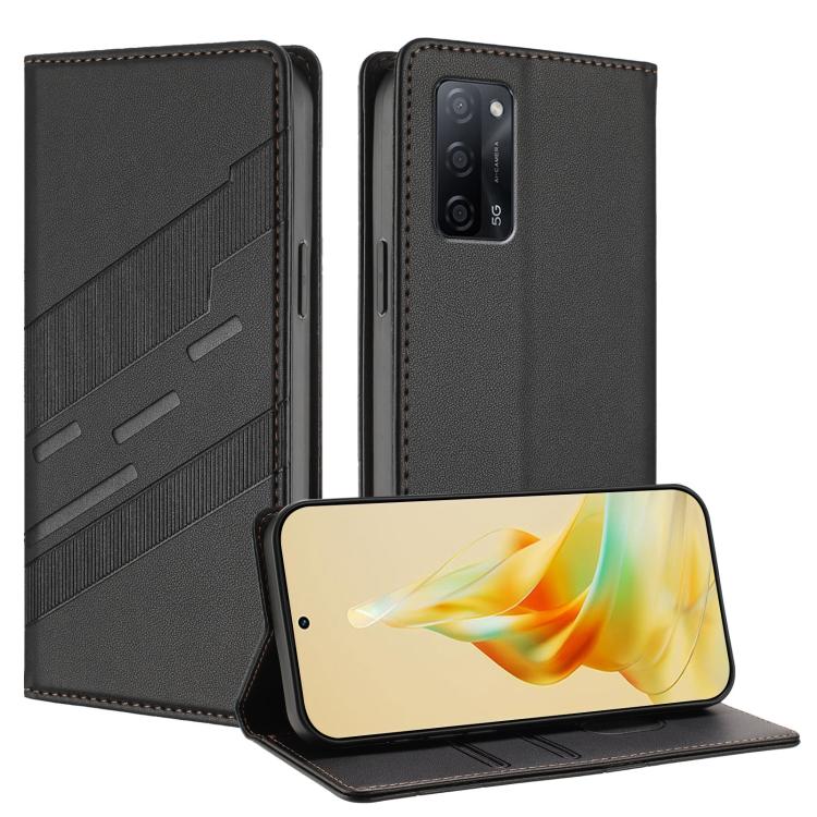 Embossed Multi-functional Wallet Retro Leather Phone Case, For Realme V11 5G, For Realme GT 5G, For Realme C20