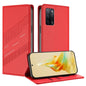 Embossed Multi-functional Wallet Retro Leather Phone Case, For Realme V11 5G, For Realme GT 5G, For Realme C20