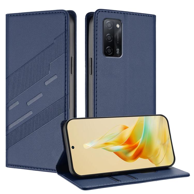 Embossed Multi-functional Wallet Retro Leather Phone Case, For Realme V11 5G, For Realme GT 5G, For Realme C20
