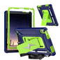 Armor Bolt Shape Holder Silicone Hybrid PC Tablet Case, For iPad 2025 / 2022, For iPad 10.2 2021 / 2020 / 2019, For iPad 9.7 2018 / Air / Air 2