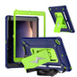 Armor Bolt Shape Holder Silicone Hybrid PC Tablet Case, For iPad 2025 / 2022, For iPad 10.2 2021 / 2020 / 2019, For iPad 9.7 2018 / Air / Air 2