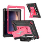 Armor Bolt Shape Holder Silicone Hybrid PC Tablet Case, For iPad 2025 / 2022, For iPad 10.2 2021 / 2020 / 2019, For iPad 9.7 2018 / Air / Air 2