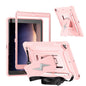 Armor Bolt Shape Holder Silicone Hybrid PC Tablet Case, For iPad 2025 / 2022, For iPad 10.2 2021 / 2020 / 2019, For iPad 9.7 2018 / Air / Air 2