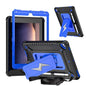 Armor Bolt Shape Holder Silicone Hybrid PC Tablet Case, For iPad 2025 / 2022, For iPad 10.2 2021 / 2020 / 2019, For iPad 9.7 2018 / Air / Air 2