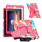 Armor Bolt Shape Holder Silicone Hybrid PC Tablet Case, For iPad 2025 / 2022, For iPad 10.2 2021 / 2020 / 2019, For iPad 9.7 2018 / Air / Air 2