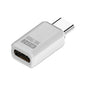 240W 80Gbps USB4 2.0 Type-C Full Function Adapter, Side Bend, 3D Bend, Female to Female, Straight Head, Mid Bend