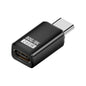 240W 80Gbps USB4 2.0 Type-C Full Function Adapter, Side Bend, 3D Bend, Female to Female, Straight Head, Mid Bend