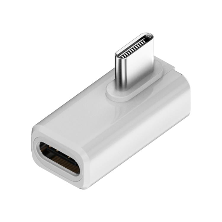 240W 80Gbps USB4 2.0 Type-C Full Function Adapter, Side Bend, 3D Bend, Female to Female, Straight Head, Mid Bend