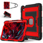 Big Holder Silicone Hydric PC Tablet Case with Shoulder Strap, For iPad 2025 / 2022, For iPad Air 11 2025 / 2024, For iPad mini 6 2021 / mini 2024, For iPad 10.2 1021 / 10.5 2019