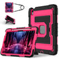 Big Holder Silicone Hydric PC Tablet Case with Shoulder Strap, For iPad 2025 / 2022, For iPad Air 11 2025 / 2024, For iPad mini 6 2021 / mini 2024, For iPad 10.2 1021 / 10.5 2019
