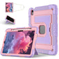Big Holder Silicone Hydric PC Tablet Case with Shoulder Strap, For iPad 2025 / 2022, For iPad Air 11 2025 / 2024, For iPad mini 6 2021 / mini 2024, For iPad 10.2 1021 / 10.5 2019